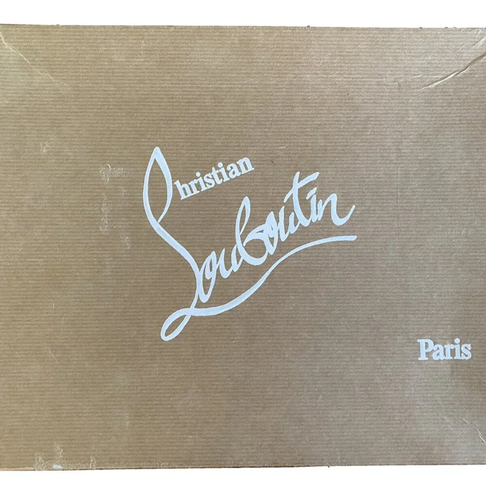 Christian Louboutin Lady Peep 150 Patent Calf Heels - Picture 8 of 9